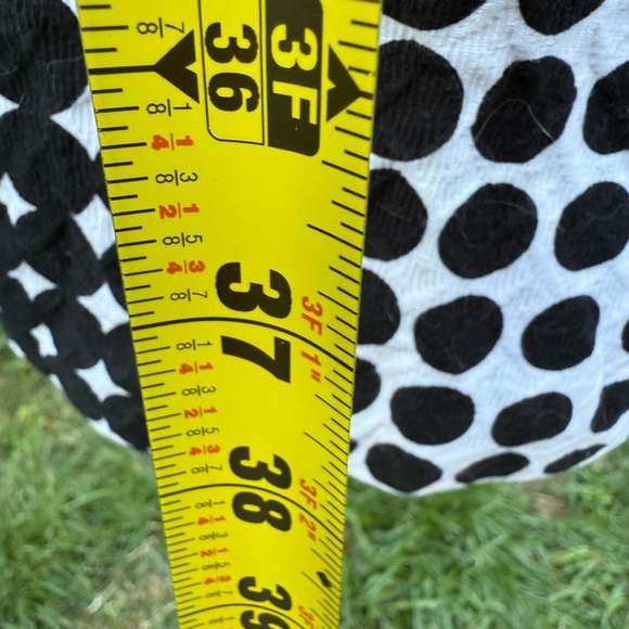 PECK & PECK Black and White Polka Dot Sheath Dress Size 14 - Picture 8 of 8